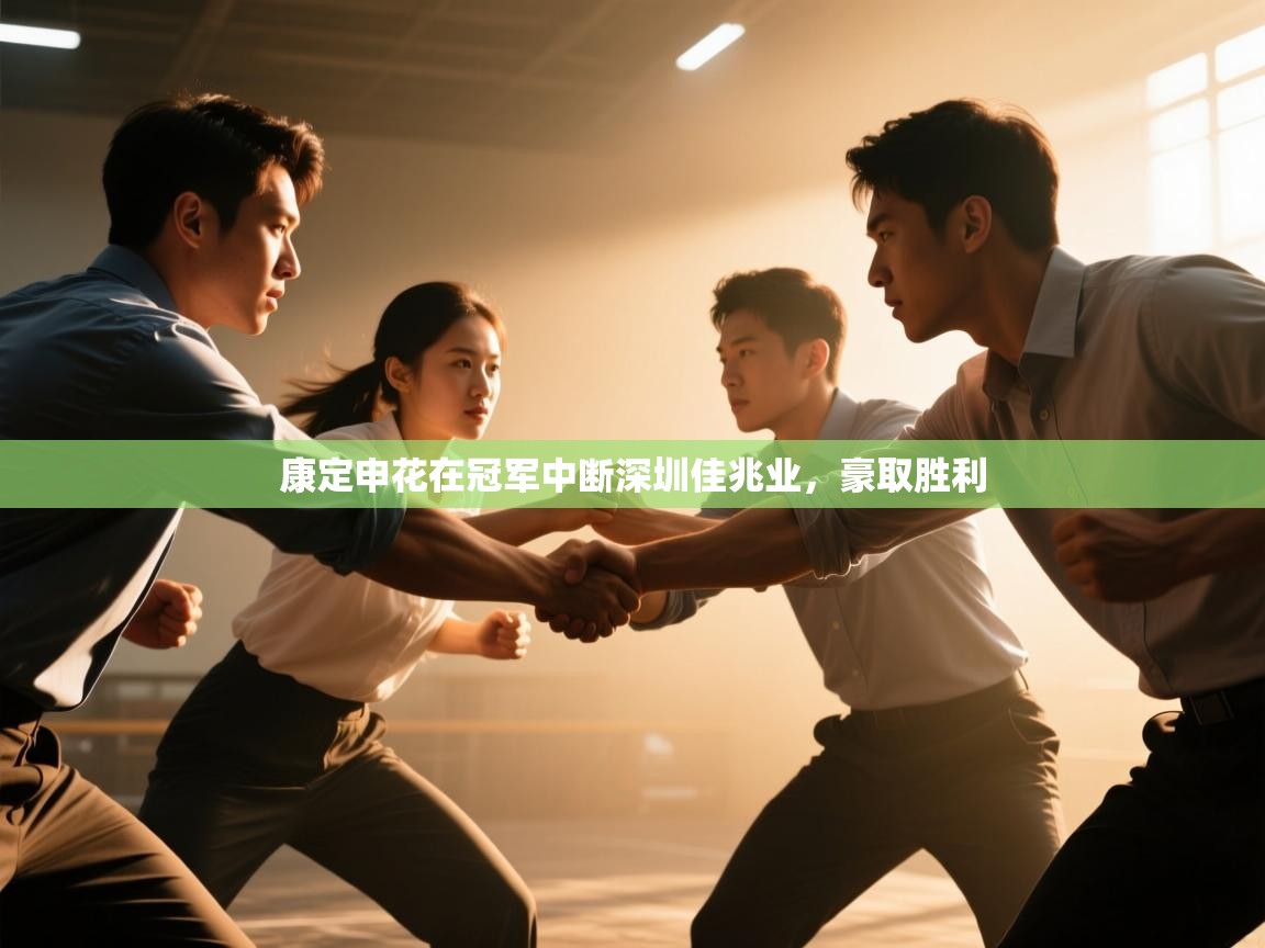 开云体育直播-康定申花在冠军中断深圳佳兆业，豪取胜利  第2张